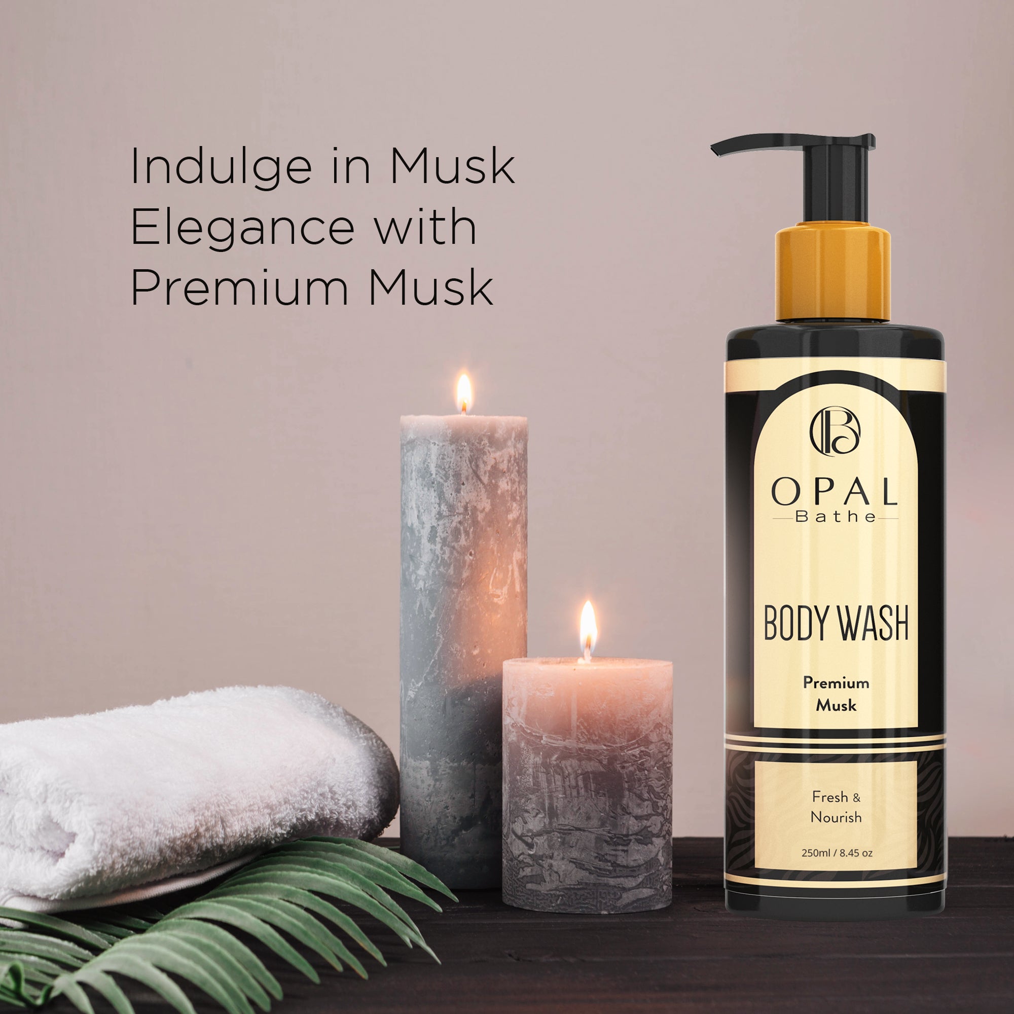 OPAL Bathe Musk & Rose Body Wash Combo