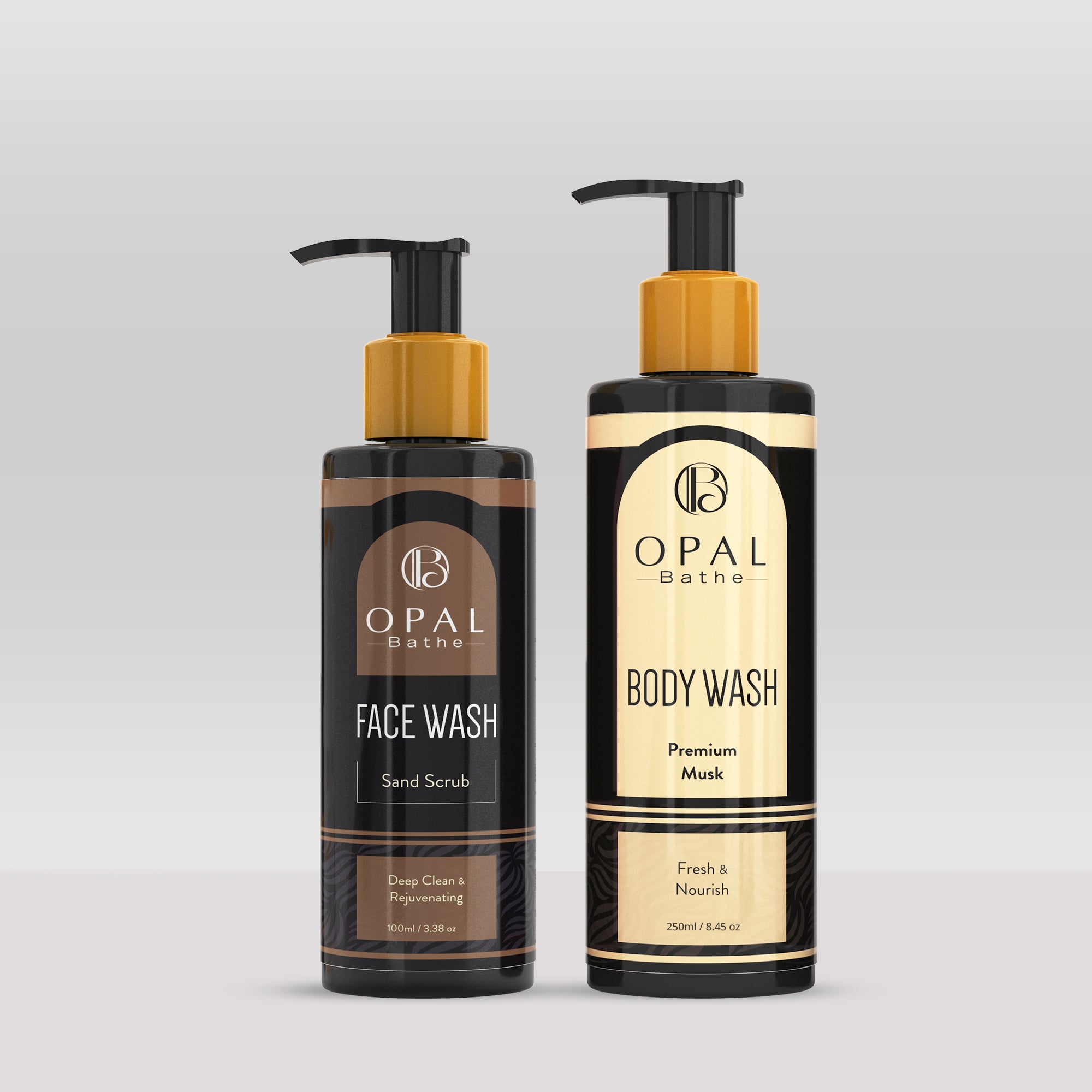 OPAL Bathe Premium Musk & Sand Scrub for Him